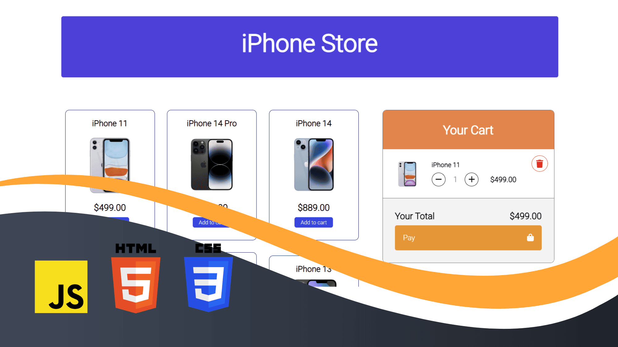 iPhone Store Website