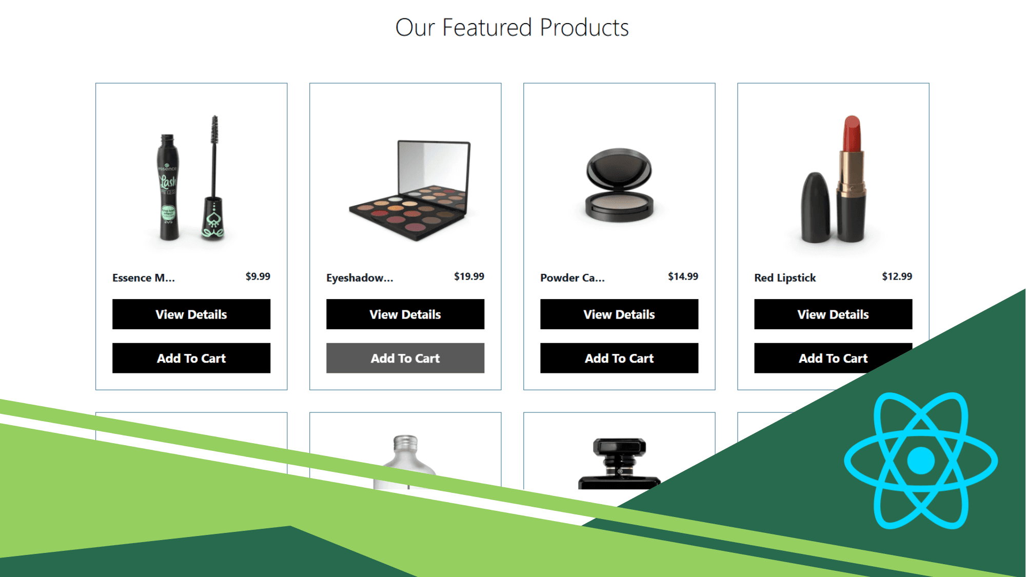 React Shopping Cart