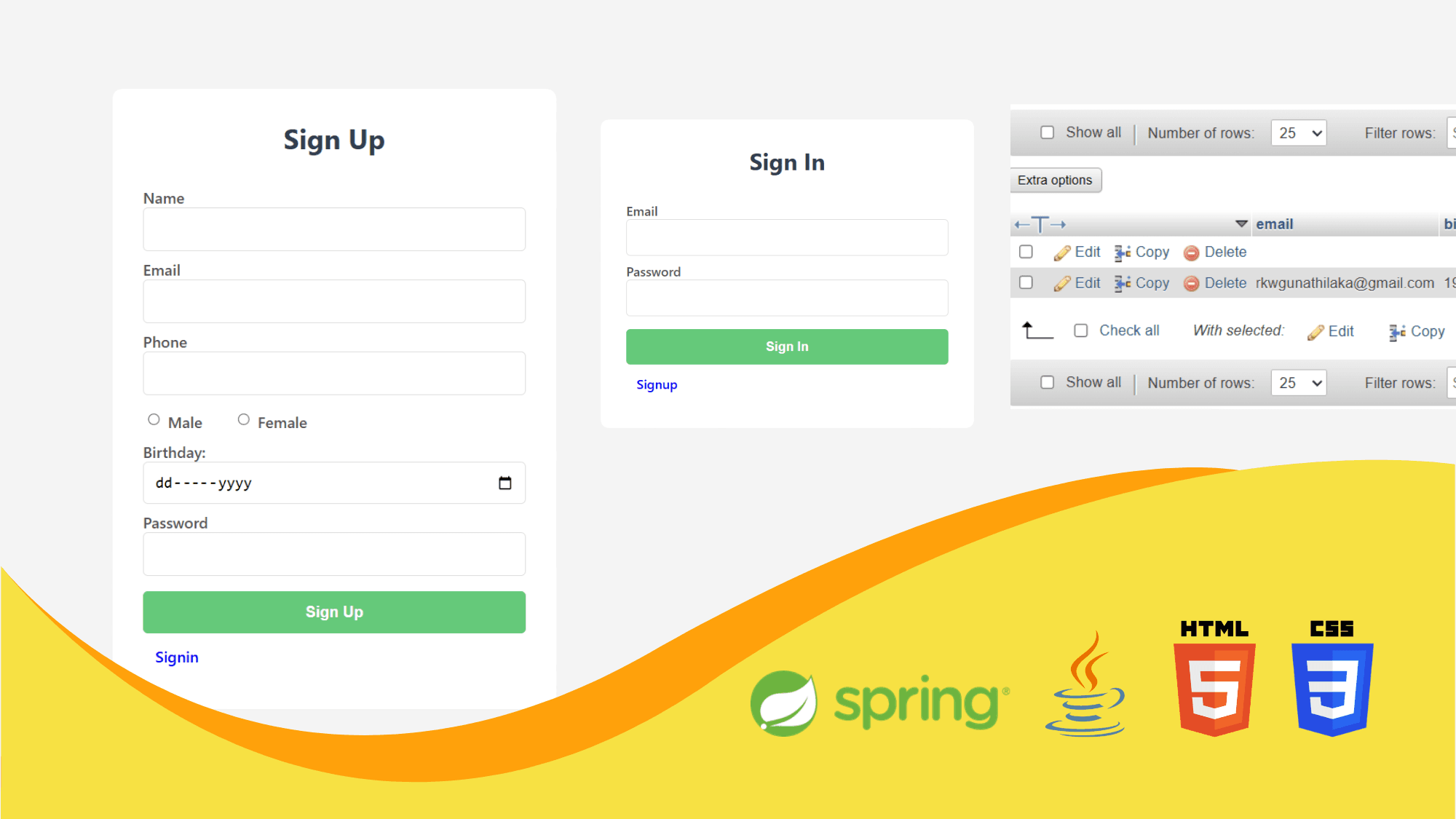 Registration & Login System